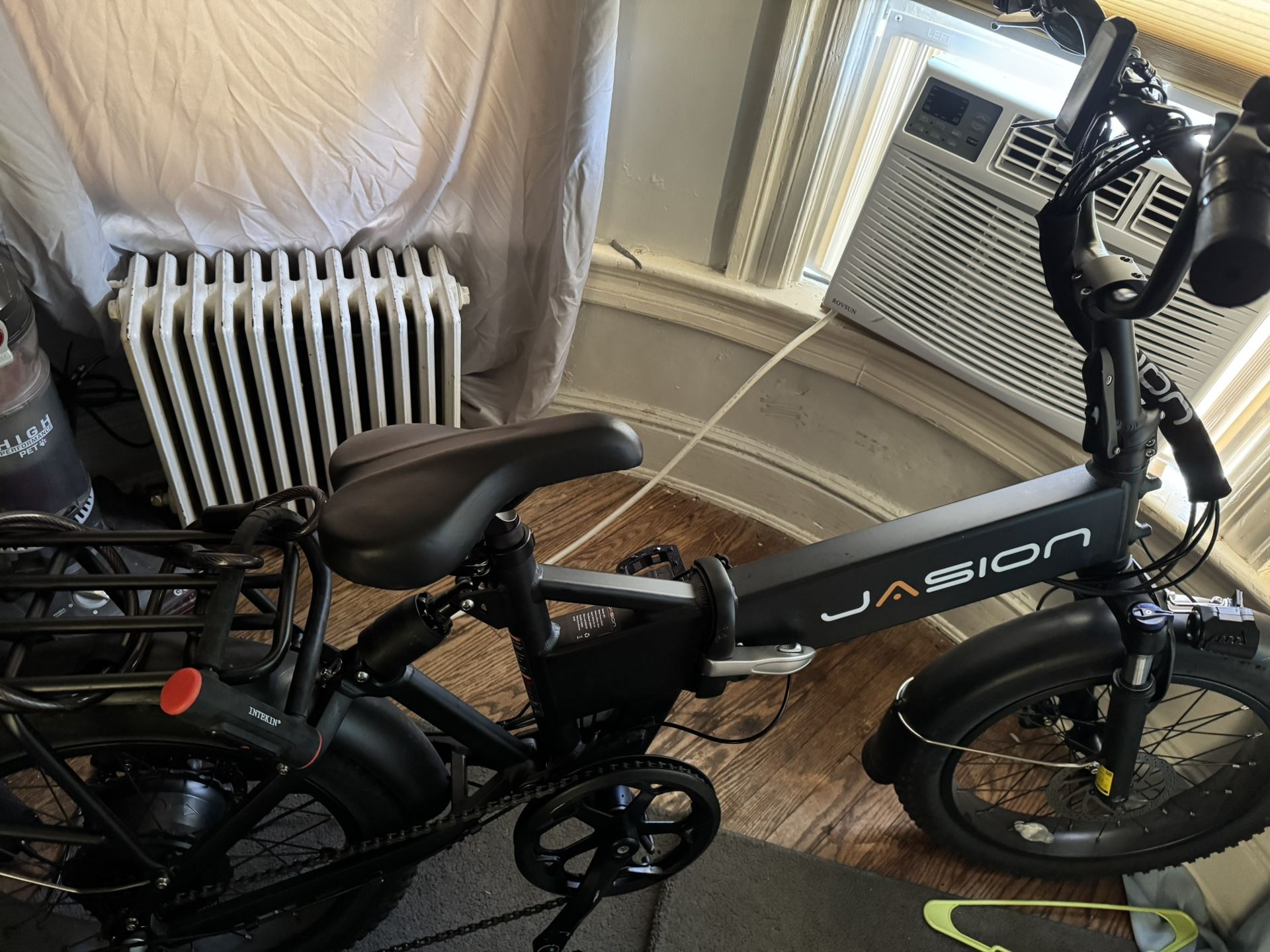 Jasion E Bike With Charger And Bike Lock