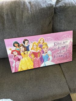 Princess Canvas Art