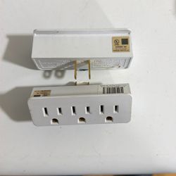 Commercial Electric 2 to 3-Prong Triple Outlet Adapter