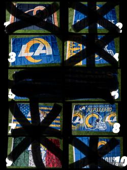 Brand new LA Rams flags