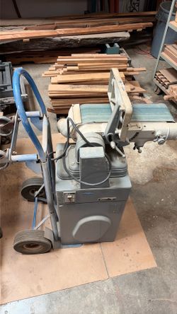 Rockwell/Delta  4" Belt Sander- Powered Base, 1.5 HP - Woodworking Shop Tool