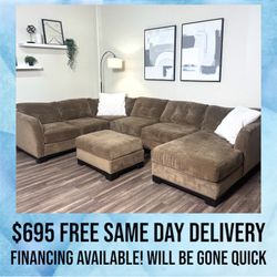 Macys Sectional Couch Sofa FREE DELIVERY