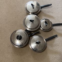 Lustre Craft Surgical Stainless Steel Pot Set 