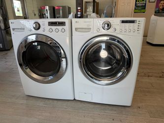 Lg Front Load Washer And Dryer Set