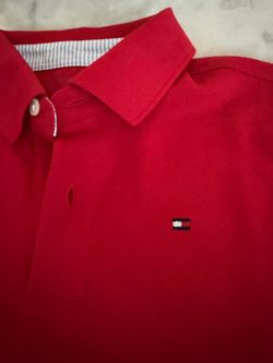 Tommy Hilfiger Red Polo Shirt size 8/10