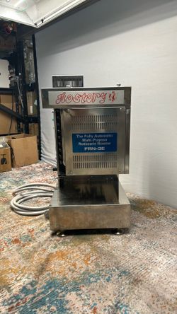 Rostory FRN-3E Fully Automatic Multi-Purpose Rotisserie Roaster – Made in Japan – 115V