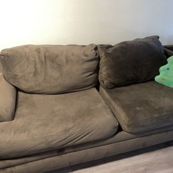 2 Piece Brown Sectional