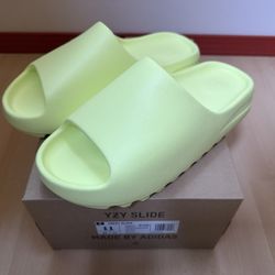 Adidas Yeezy Slide Green Glow 