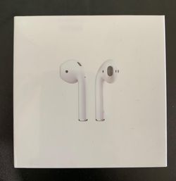 Apple AirPods 2 with Wireless Charging Case -APPLE SEALED UNUSED -UNDER WARRANTY!!!!!