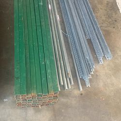 Metal Bars 5ft tall, 1.5 inch opening