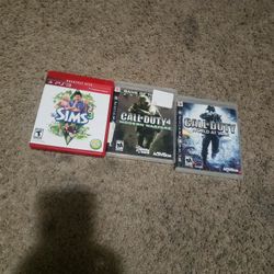 3 Ps3 Games 