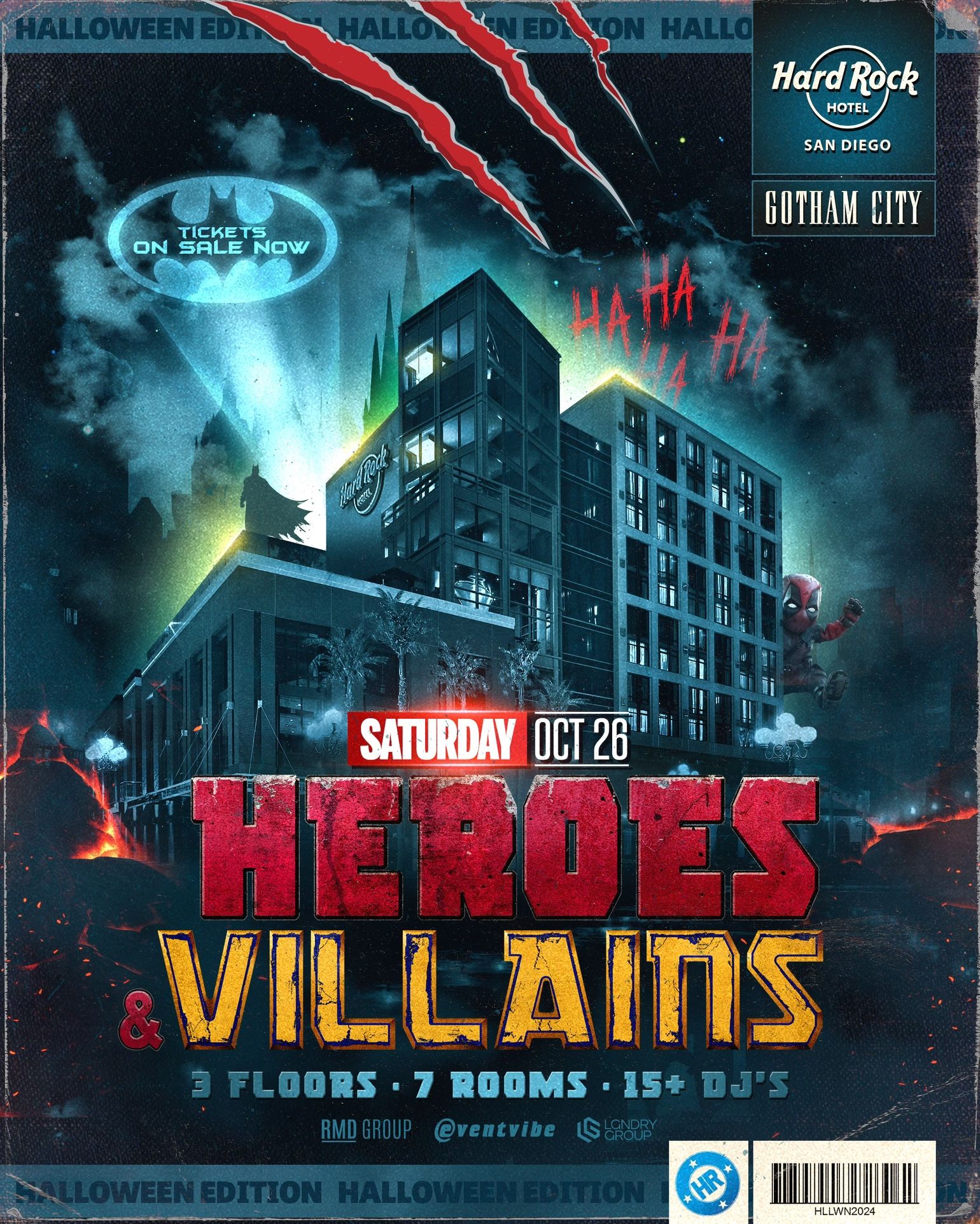 HardRock Hotel Halloween Party DISCOUNT TICKETS!