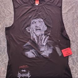 Civilregime Compression Tank Freddy Krueger Rare Piece
