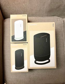Sonos Play Black New Portable Speaker Or Sonos Play White Brand New Includes Warranty