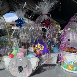 Easter Baskets, Iron Man, Hello Kitty, Bluey, Pokemon, Spiderman, Labubu