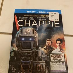 Like New Chappie Blu Ray And Digital Copy For $10