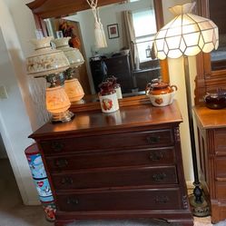 2 Vintage Matching Dressers 