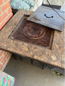 Fire pit table