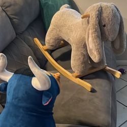 Juguetes Para Montar, Es Un Toro Y Una Oveja Los 2X$20 En Muy Buenas Condiciones