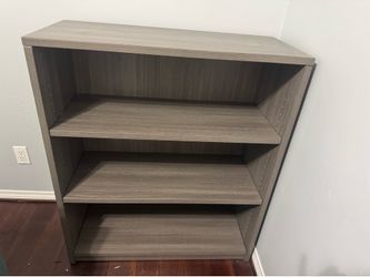 Gray Bookshelf