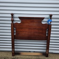 Vintage twin headboard