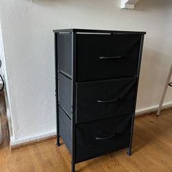 Small Fabric Dresser or Side table