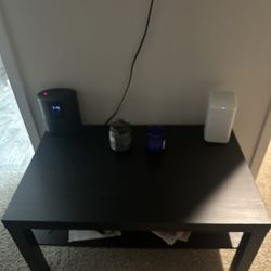 Black IKEA Coffee Table 