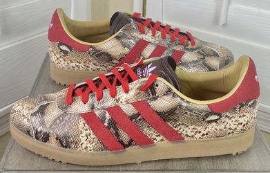 Adidas Gazelle Golf Lux Spikeless Preloved Brown/Scarlet Golf Shoes - JP7703 - Men’s Size 13 - New w/Tags