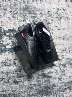 Nike Air Force 1 Low Supreme Black 8.5