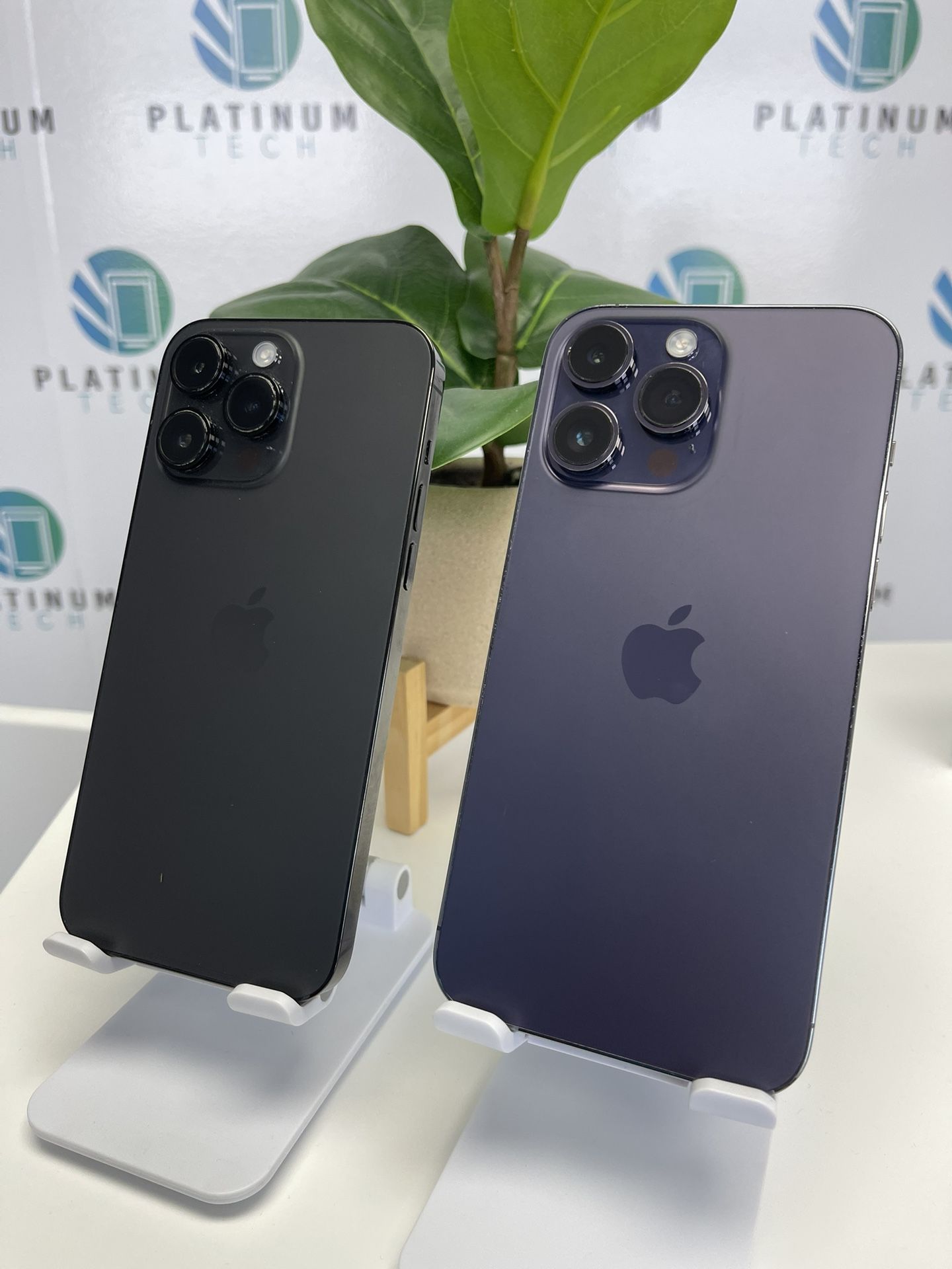 iPhone 14 Pro Max 128Gb Black And Purple Like New With Warranty ! π²π