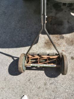 Old Push Mower 