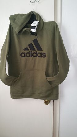 Adidas hooded sweater size Large new with tag