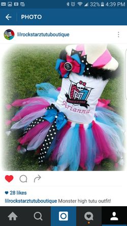 Monster High tutu set