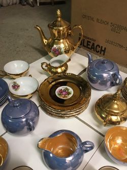 Gorgeous antique china set collection