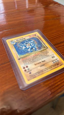 1st Edition Machamp Holo