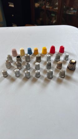 Vintage thimbles lot of 27