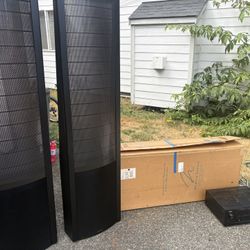MartinLogan Quest Electrostatic Speakers + Extra Pair of Panels