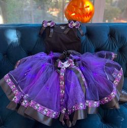Nightmare Before Christmas Girls Halloween Costume Set