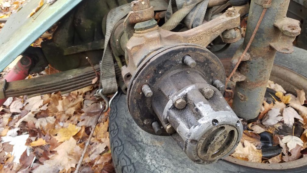 Scout dana 44 axles