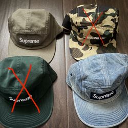 Supreme/Bape Camp Hats 