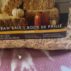 Straw Bale ,for Fall Decor!
