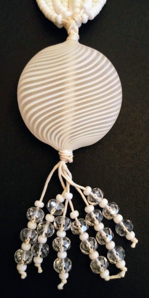 Glass Bead Necklaces From Murano Italy