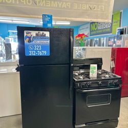 Refrigerator And Stove Combo 