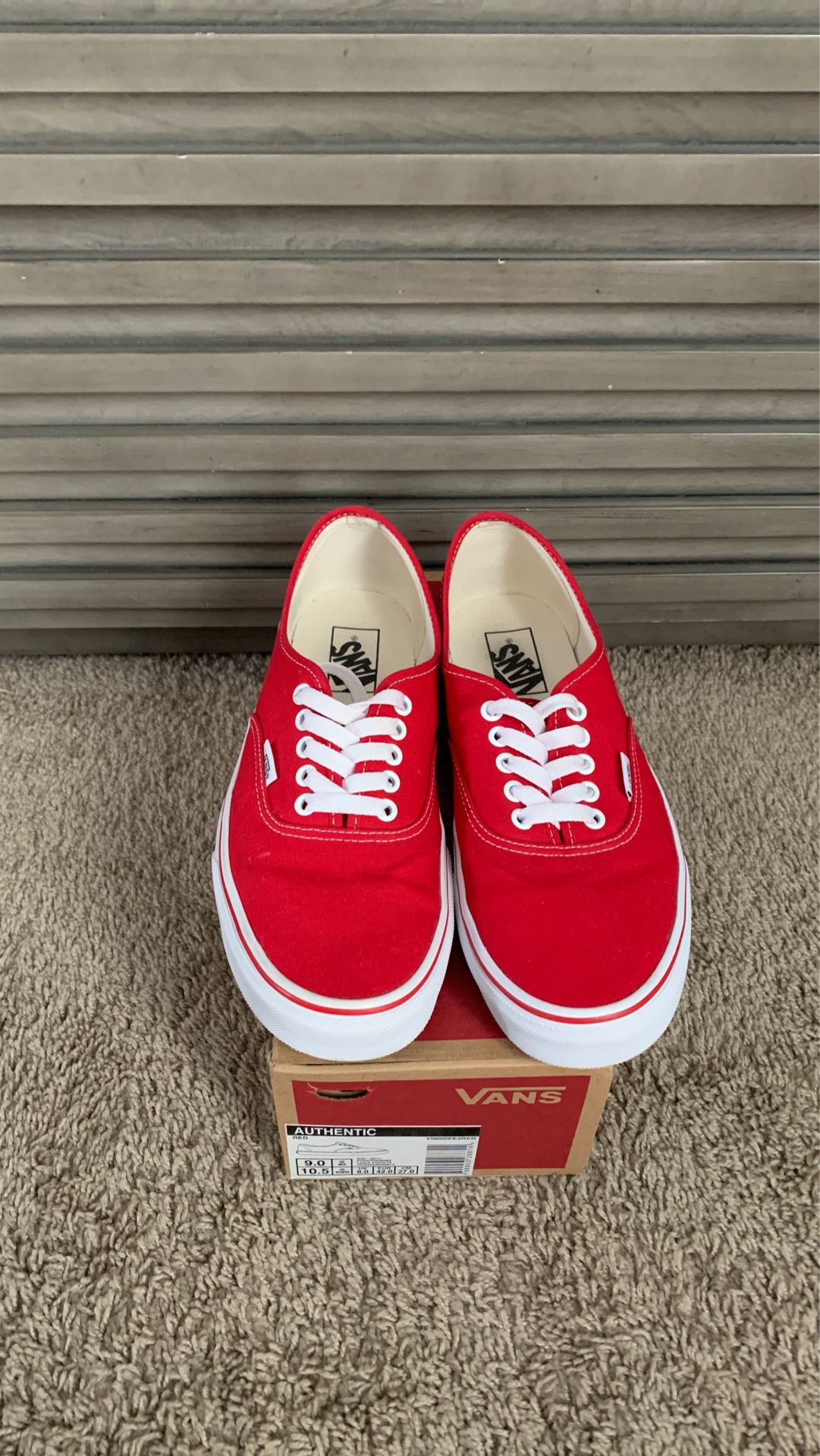 Vans Authentic Red