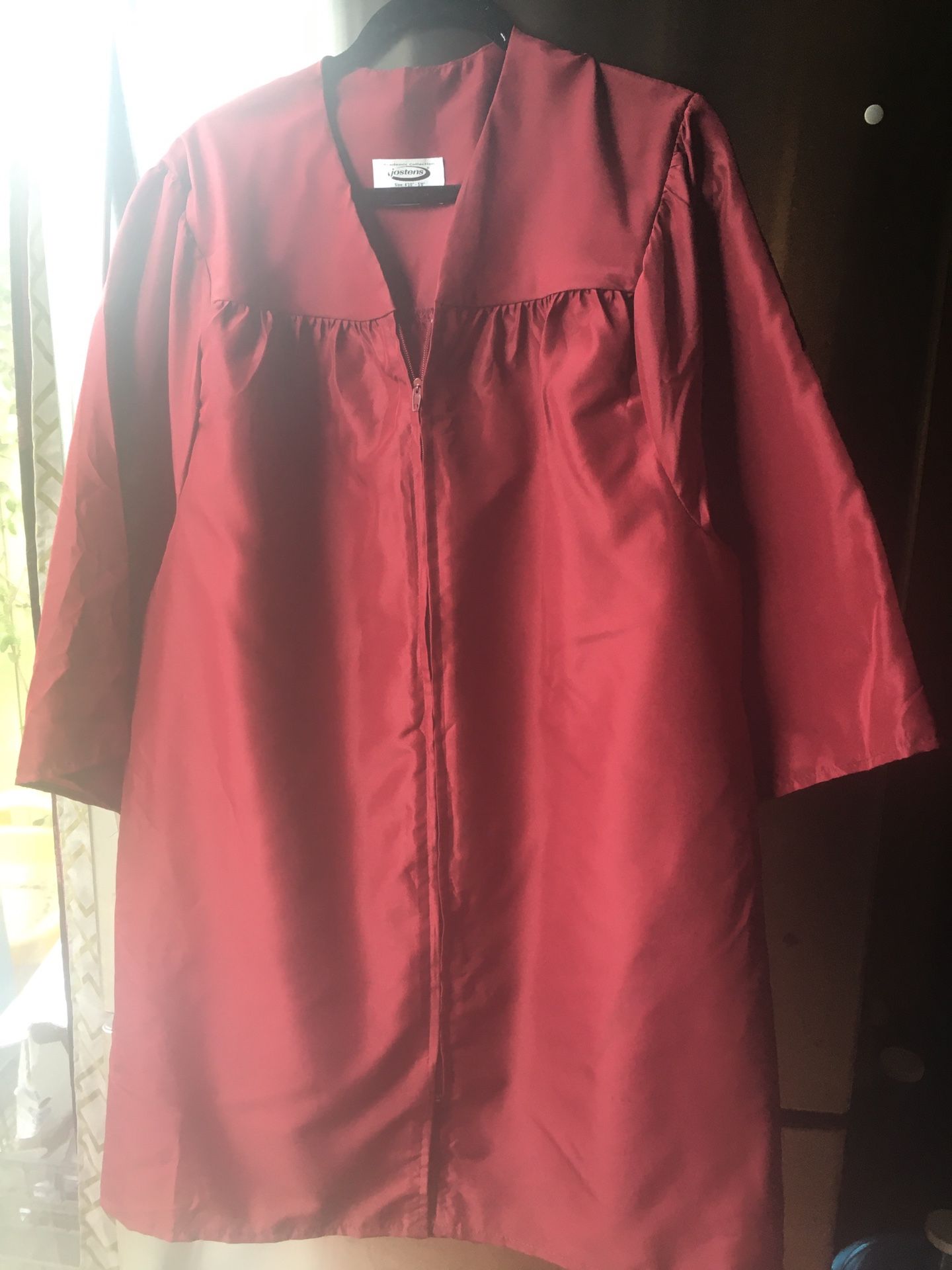 Two graduation gown