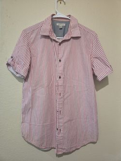 Calvin Klein Short Sleeve Button-Down Shirt