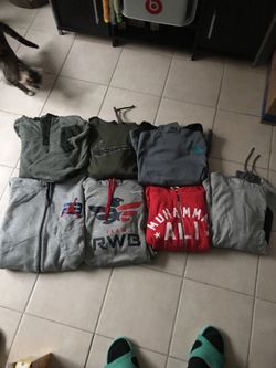 Nike adidas underarmour hoodies