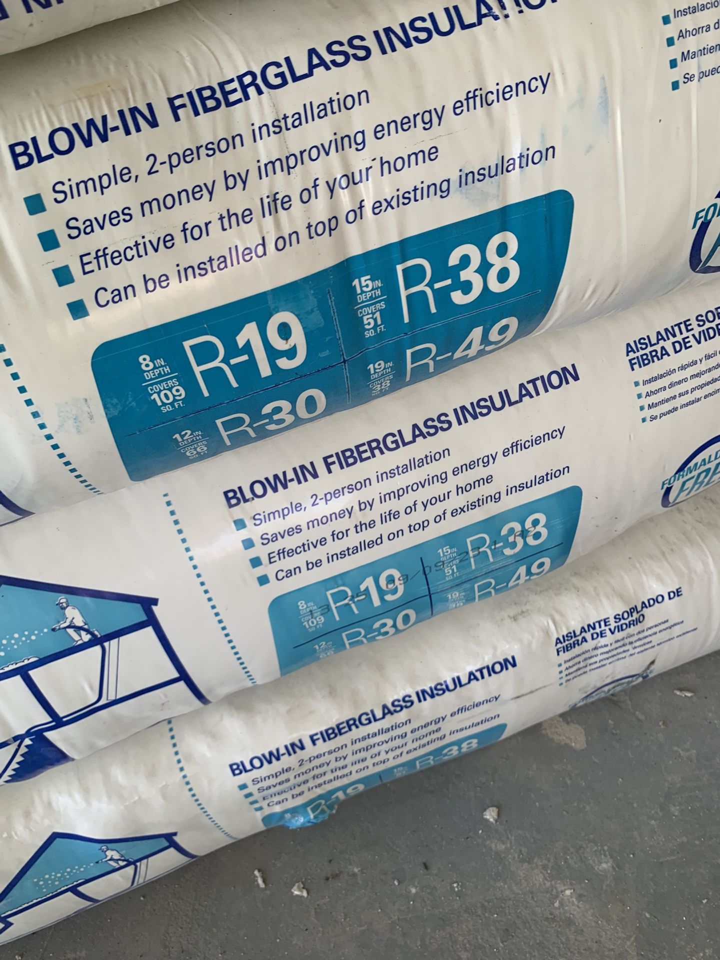 Blow In Fiberglass Insulation 
