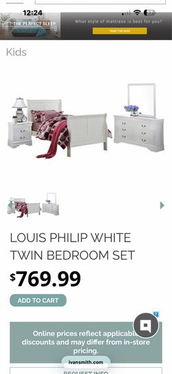 Bedroom Set (Twin Size)