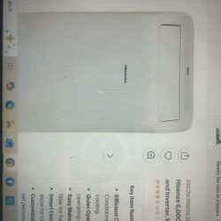 HiSense Portable Air Conditioner
